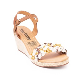 Price Shoes Tacones para Mujer 692A134TIERRA