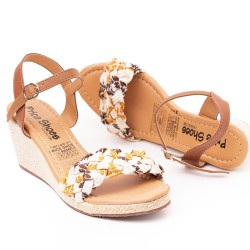 Price Shoes Tacones para Mujer 692A134TIERRA