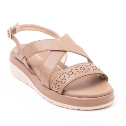 Price Shoes Sandalias Confort para Mujer 6029262TABACO