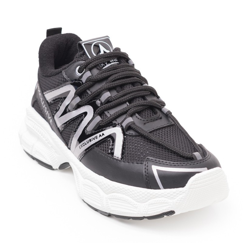 Price Shoes Tenis Moda Mujer 102034NEGRO
