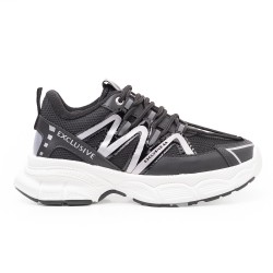 Price Shoes Tenis Moda Mujer 102034NEGRO