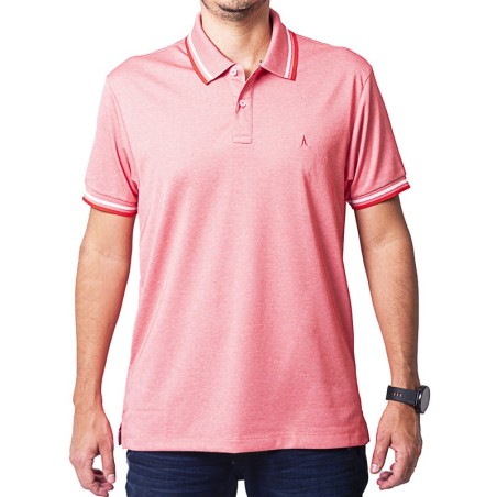 Sky Walk Camiseta Tipo Polo Para Hombre 7731140100D1ROJO