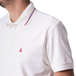 Sky Walk Camiseta Tipo Polo Para Hombre 7731140100D3BEIGE