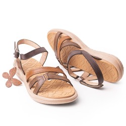 Price Shoes Sandalia Confort para Mujer 292144CHOCOLATE