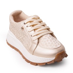 Price Shoes Tenis Moda para Mujer 282M-516CHAMPANA
