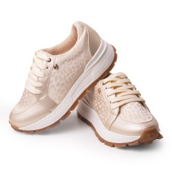 Price Shoes Tenis Moda para Mujer 282M-516CHAMPANA