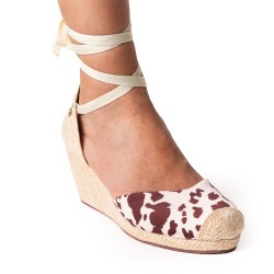 Price Shoes Tacon Cuña para Mujer 692A00VTCAFE