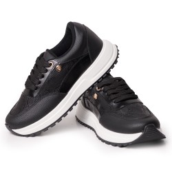 Price Shoes Tenis Moda para Mujer 282M-536NEGRO