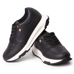 Price Shoes Tenis Moda para Mujer 282M-521NEGRO