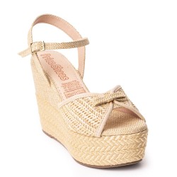 Price Shoes Plataformas en Yute para Mujer 192M94NATURAL