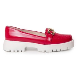 Price Shoes Mocasines Casuales para Mujer 252A20ROJO
