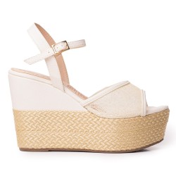 Price Shoes Plataformas en Yute para Mujer 192M18TALCO