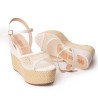 Price Shoes Plataformas en Yute para Mujer 192M18TALCO