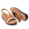 Price Shoes Sandalia Confort para Mujer 6925688TIERRA