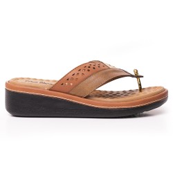 Price Shoes Sandalia Confort para Mujer 6925157TIERRA