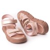 Price Shoes Sandalia Confort para Mujer 752ELA-1OROROSA