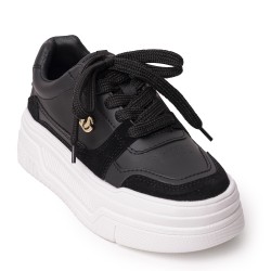 Price Shoes Tenis Moda para Mujer 822660NEGRO