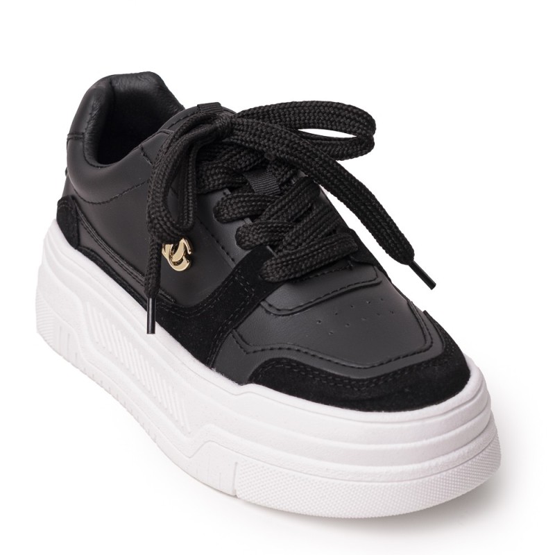 Price Shoes Tenis Moda para Mujer 822660NEGRO