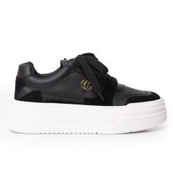 Price Shoes Tenis Moda para Mujer 822660NEGRO