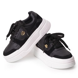 Price Shoes Tenis Moda para Mujer 822660NEGRO
