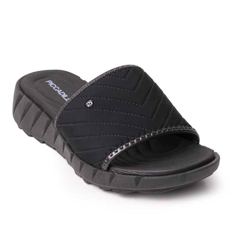 Price Shoes Sandalia Plana para Mujer 622215007NEGRO
