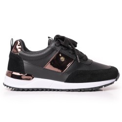 Price Shoes Tenis Moda para Mujer 822680NEGRO