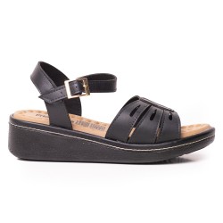Price Shoes Sandalia Confort para Mujer 6925624NEGRO