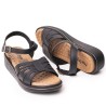 Price Shoes Sandalia Confort para Mujer 6925624NEGRO