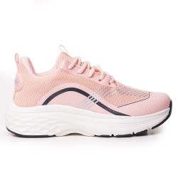 Price Shoes Tenis Deportivo para Mujer 702E6805W13ROSADO