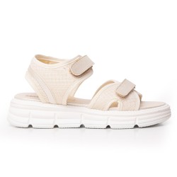 Price Shoes Sandalia Confort para Mujer 752ELA-1CHAMPAÑA