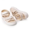 Price Shoes Sandalia Confort para Mujer 752ELA-1CHAMPAÑA