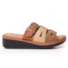 Price Shoes Sandalia Confort para Mujer 6925610TIERRA