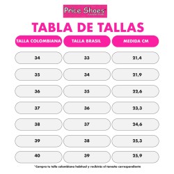 Price Shoes Sandalia Confort para Mujer 0227183-103CREMA