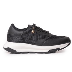 Price Shoes Tenis Moda para Mujer 282M-526NEGRO