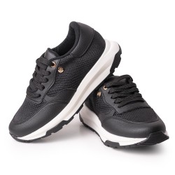 Price Shoes Tenis Moda para Mujer 282M-526NEGRO