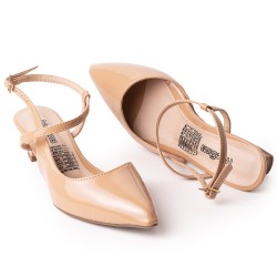 Price Shoes Tacon Bajo para Mujer 4822506NUDE