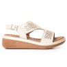 Price Shoes Sandalias Confort para Mujer 6925456CHAMPANA