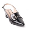 Price Shoes Tacon Bajo para Mujer 9721221NEGRO