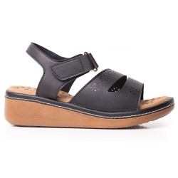 Price Shoes Sandalias Confort para Mujer 6925744NEGRO