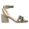 Price Shoes Tacones para Mujer 952A-68OLIVA
