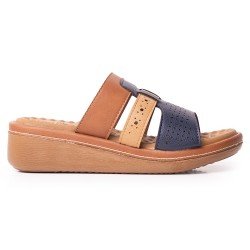 Price Shoes Sandalias Confort para Mujer 6925087AZUL