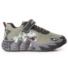 Price Shoes Tenis Infantiles con Luces para Niños 204GKNOGR25-DVERDE