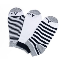 Sky Walk Tripleta de Medias para Mujer 772105TRIPACKRAYASAZUL