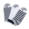 Sky Walk Tripleta de Medias para Mujer 772105TRIPACKRAYASAZUL
