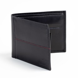 Sky Walk Billetera en Cuero para Hombre 773109CHARLYNEGRO