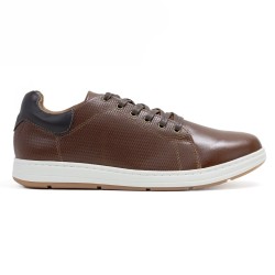 Sky Walk Zapatos Casuales en Cuero para Hombre 663154BOLI01VINO