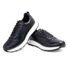 Sky Walk Tenis Urbanos en Cuero para Hombre 663106BOSSNEGRO