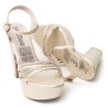Price Shoes Tacón Moda para Mujer 382091CHAMPANA
