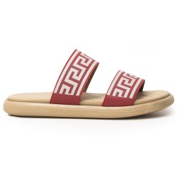 Price Shoes Sandalia Plana para Mujer 752CV005ROJO