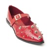 Price Shoes Baletas Moda para Mujer 602T-2439ROJO